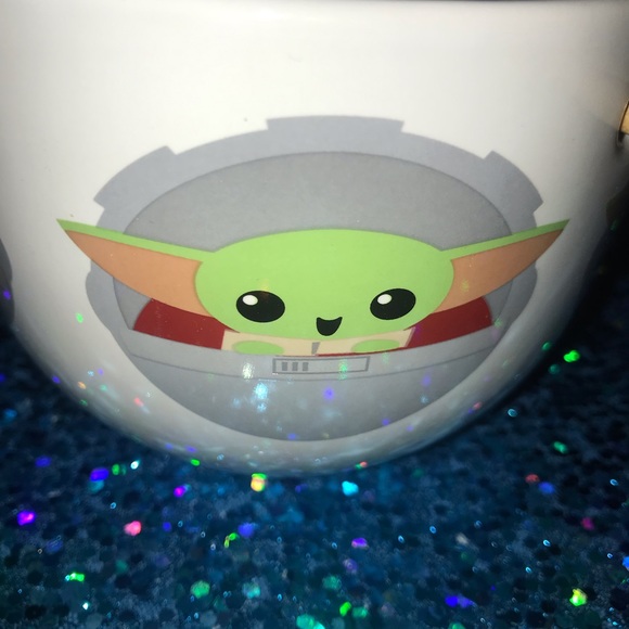 Star Wars The Mandalorian ramen mug with chopsticks. New in box - Picture 6 of 7